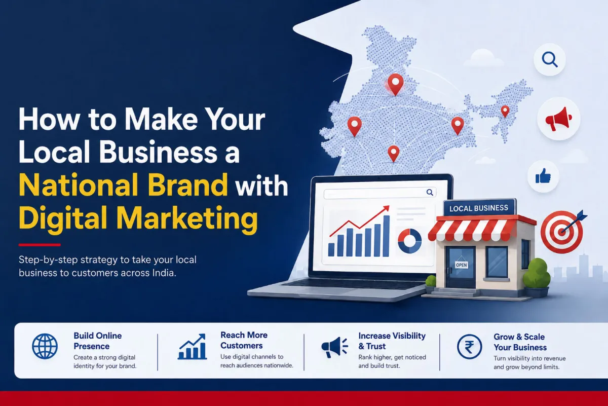 How to Grow a Local Business into a National Brand with Digital Marketing